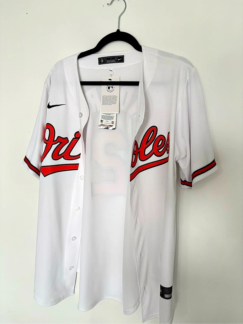 Nike Derek Jeter New York Yankees #2 jersey White & Red